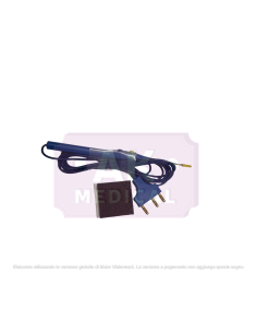 Kit composto da bisturi con cavo da 5 mt + spugnetta