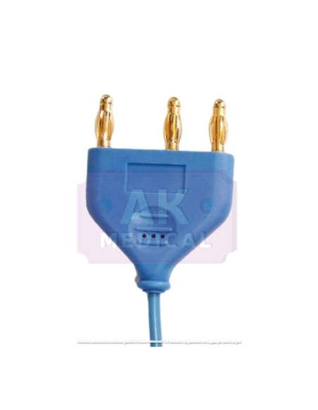 Manipolo monouso a pulsanti sterile, c/cavo da 3 mt + elettrodo ad ago 7cm