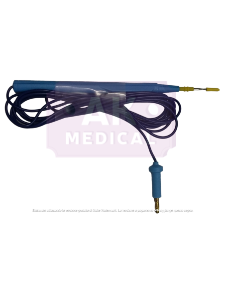 Manipolo elettrochir. monouso con  comando a pedale c/cavo da 3 mt