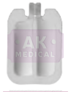 Piastra Bipartita pregellata Pediatrica - REM - con cavo...