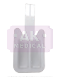 Piastra Bipartita pregellata Neonatale - REM - con cavo...
