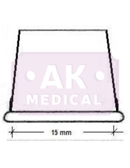 Tappo di Chiusura per connettore 15mm