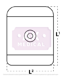 Elettrodi per E.C.G. adulti 40x32 mm solid foam a bottone 2