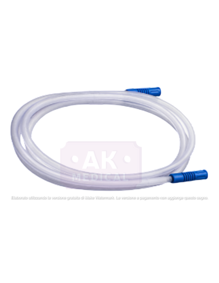 Tubo per aspirazione chirurgica cm 300