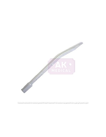 Cannula rigida CURVA per aspirazione intrauterina, monouso sterile diam. 9 mm