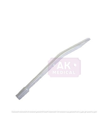 Cannula rigida CURVA per aspirazione intrauterina, monouso sterile diam. 7 mm